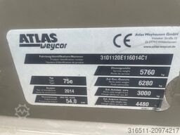 ATLAS 75e Gabel & Schaufel