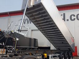 Fliegl 3-Achs Sattelkipper Alu 40 m³