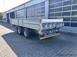 Möslein TTD 19 B  19 t Tandemkipper- Tieflader hydraulischer Klappe Breitbereifung