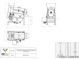 Profruit machinery DESTONE