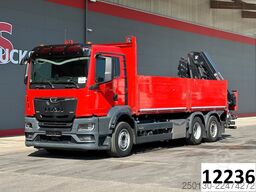MAN TGS 26.430 6x2LL Baustoffp./ HIAB 228 Lenk/Lift