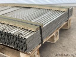 SSI Schäfer geriffeltes Stahlpaneel / 850x150 mm