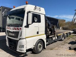 MAN TG-X 26.440 6x2 Pritsche Kran Hiab 422+ Funk