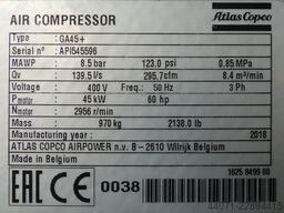 Atlas Copco GA45+