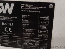 SW Schwäbische Werkzeugmaschinen BA321