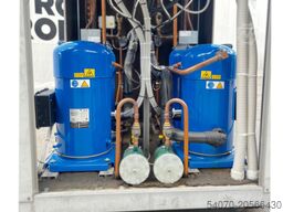 Used Aircooled chiller UNIFLAIR ARAF1084A URV 224 kW. 2011 yom