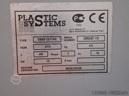 Resin Dryer System - Plastic Systems D805P- Resin Dryer