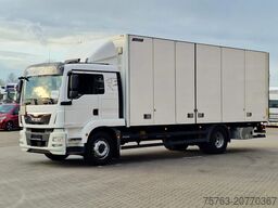 MAN TGM 18.340 4x2 - Sleepercab - Box with sidedoor...