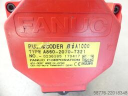 Fanuc A06B-2063-B003 AC Servo Motor SN: C175F0F3C mit A860-2070-T321 Pulsecoder