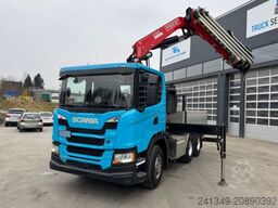 SCANIA G540 6x4 Fassi 395-7 SZM&Pritsche