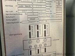 AseaLepper 3150kVA Öl 20,5/6,6 kV, Dyn5 DOHH