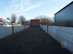 Krone Open box trailer with aluminium side boards