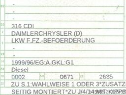 Mercedes-Benz 516 CDI/Algema/5,5t/Seilwinde/Blitzlader