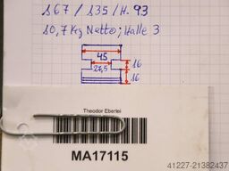 Forkardt Breite 45 mm schrägverzahnt