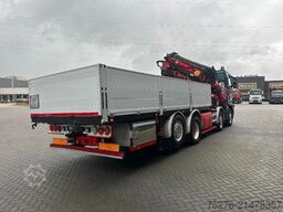 Volvo FH 520 8x2 Effer 850 + Fly jib, winch Euro 5