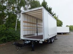 Möslein TPS 11 DL 7,30 neuer Planenanhänger, Ladebordwand + Durchladbar