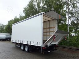 Möslein TPS 11 DL 7,30 neuer Planenanhänger, Ladebordwand + Durchladbar