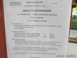 Siemens Geafol Neo 4 GX 6581 4 EC