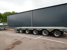 Broshuis 5 axle low loader extendable