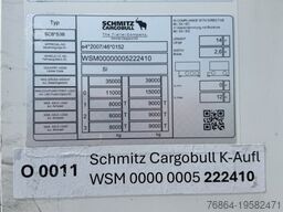 SCHMITZ CARGOBULL SCB S3B CARRIER VECTOR 1950 MT MEHRERE EINHEITEN