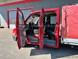 VW Crafter 35 Doppelkabine Pritsche + Plane