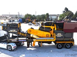 FABO Mobile Impact Crusher Mobile Impact Crusher MIC-100