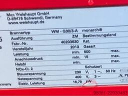 Weishaupt WM-G30/3-A /// 5700kw Weishaupt WM-G30 /// 5700kw