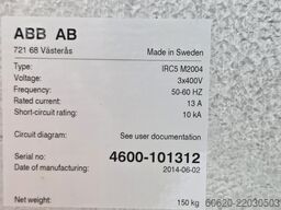 ABB 2x IRB 4600-60/2.05 Type C