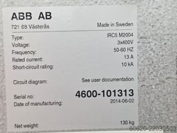 ABB 2x IRB 4600-60/2.05 Type C
