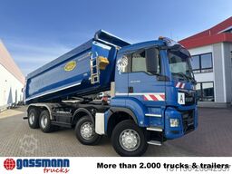 MAN TGS 41.460 8x8 BB, Meiller Stahlmulde ca. 20m³
