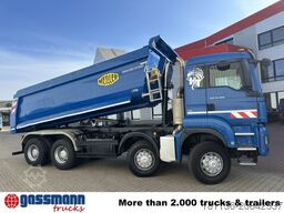 MAN TGS 41.460 8x8 BB, Meiller Stahlmulde ca. 20m³