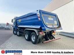 MAN TGS 41.460 8x8 BB, Meiller Stahlmulde ca. 20m³