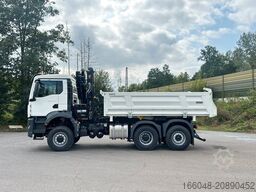 MAN TGS 28.440 6x4-4/3-Seiten- Kipper / Hiab 138-3