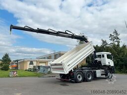 MAN TGS 28.440 6x4-4/3-Seiten- Kipper / Hiab 138-3