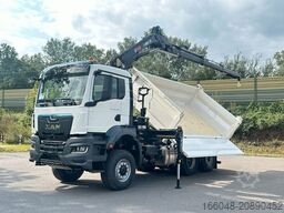 MAN TGS 28.440 6x4-4/3-Seiten- Kipper / Hiab 138-3