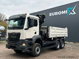 MAN TGS 33.440 6x6 /3-Seiten- Kipper / Kran HIAB 302
