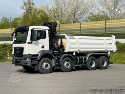 MAN TGS 41.480 8x4/Euro6e Euromix Kipper Hiab 228-6