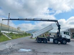 MAN TGS 41.480 8x4/Euro6e Euromix Kipper Hiab 228-6