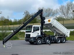 MAN TGS 41.480 8x4/Euro6e Euromix Kipper Hiab 228-6