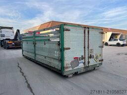  CONTAINER SCARRABILE USATO A PIANALE CON SPONDE