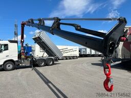 VOLVO FH 500 3-SEITEN KIPPER MIT PALFINGER PK22002EH, RETARDER