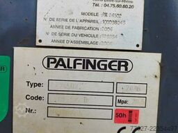 MAN TGS 35.440 8x4 tridem hooklift + Crane Palfinge...