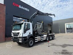 Iveco Stralis 460 8x4 Haaksysteem / Hiab 228-3 Euro 6 D