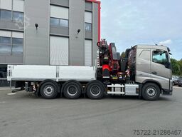 Volvo FH 500 8x4 Pritsche mit Fassi F905R.2.7 + JIB