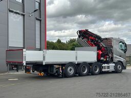 Volvo FH 500 8x4 Pritsche mit Fassi F905R.2.7 + JIB