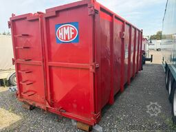  Abrollcontainer mit HMF Kran