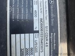 Mercedes-Benz Sprinter 511 **ONLY 74052KM-BELGIAN ORIGINE**