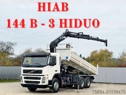 VOLVO FM 400 Kipper 6,20m * HIAB 144 B-3 HIDUO* 6x4