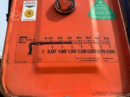 UNIMOG U 427 4x4 / Kran Atlas 130 / Winde