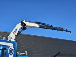 Scania R520 V8 8x2/6 / HMF 70 tm + JUMBO AANHANGER
